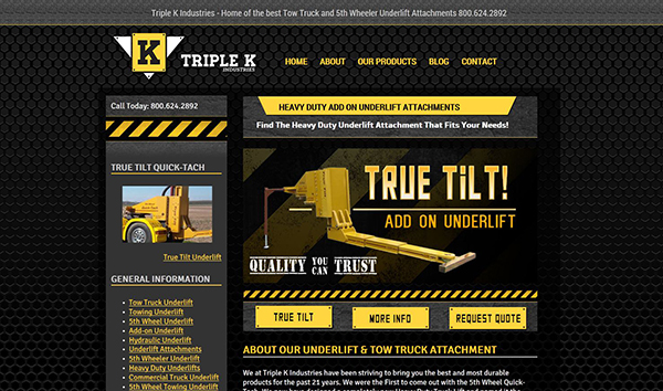 Triple K Industries Add on Underlift