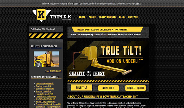 Add on Underlift Triple K Industries Add on Underlift
